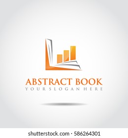 Abstract Book Logo Template. Technology education. Abstract Letter L. Vector Illustrator Eps.10