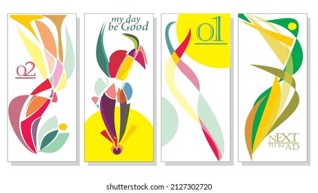 Abstract book separator vector, with dynamic design use for you that need some fresh visual. That help your visual while being work from home, and other professional worker. 