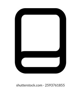 abstract Book Shape line icon 