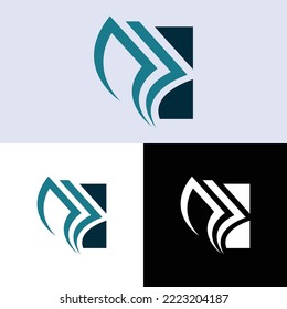 Abstract Book type logo design. This shape are very sensitive because all the same are same size and color of my logo is unique. I like my shape and color. I hope you like me.