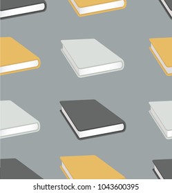 abstract book vector seamless