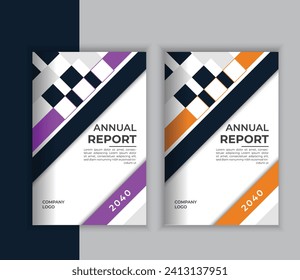  abstract booklet cover or report in a4 size. minimalist cover design template.