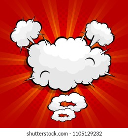 abstract boom pop art, comic book vector background