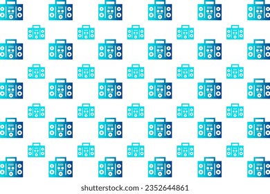 Abstract Boombox Pattern Background, can be used for business designs, presentation designs or any suitable designs.