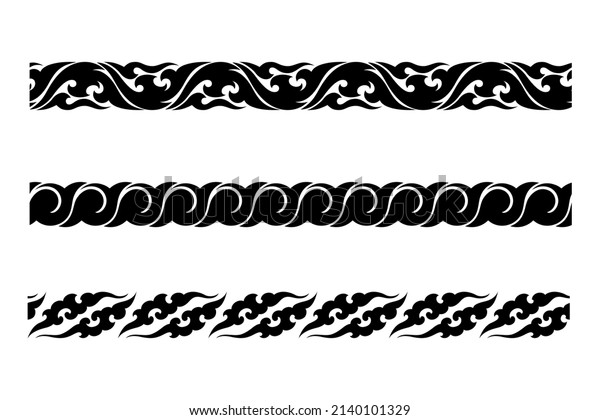 abstract\
border seamless pattern for\
decoration,website,card,border,divider,printing,tattoo,design,poster,etc.