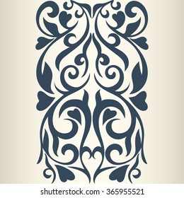 Abstract border. Vintage background.