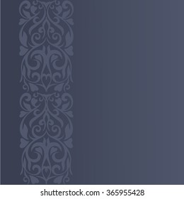 Abstract border. Vintage design.