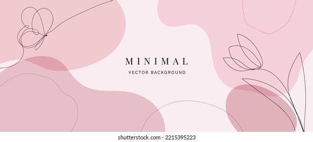 Abstract botanical background vector
