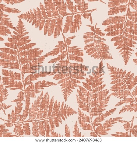  Abstract botanical Floral brush strokes seamless pattern design for fashion textiles, graphics, backgrounds and crafts linen texture  leaves silhouettes Chic rustic interior stylish pattern all over 