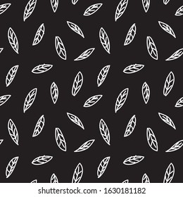 Abstract Botanical Leaf seamless Pattern for fashion prints, backgrounds, websites, wallpaper, crafts
