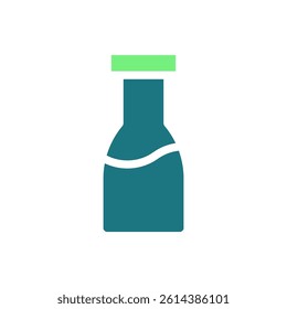 Abstract Bottle Design Illustration Vector Icon