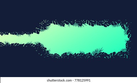 abstract bottle package on nature background. vector. illustration.