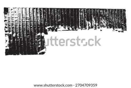 Abstract Bottom-Heavy Grunge Texture Transition or Edge Effect with Rough Tear