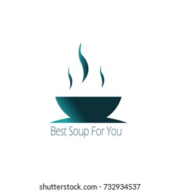 abstract bowl for food or nutrition related business illustration isolated