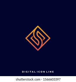 Abstract Box Luxury Illustration Vector Design Template. Suitable for Creative Industry, Multimedia, entertainment, Educations, Shop, and any related business