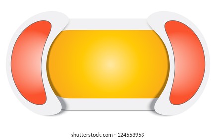 abstract box for text
