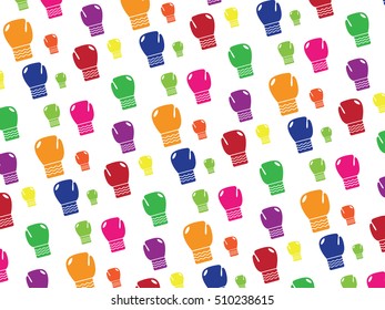 Abstract boxing gloves pattern background