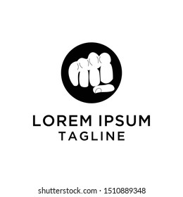Abstract Boxing Logo Design Template