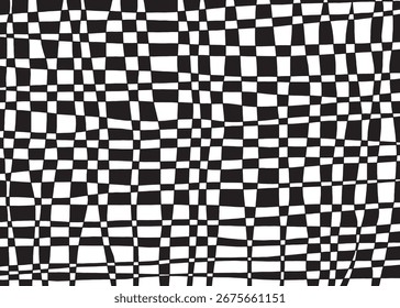 Abstract boxy shapes art pattern background. Vector illustration art backdrop