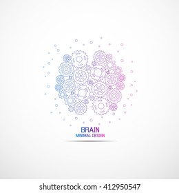 Abstract brain gear