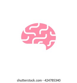 Abstract Brain Logo. Idea Or Creativity Themed Icon