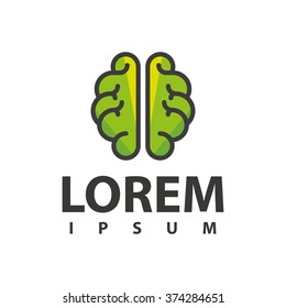 Abstract brain sign