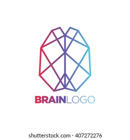 Abstract Brain Symbol