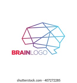 Abstract Brain Symbol