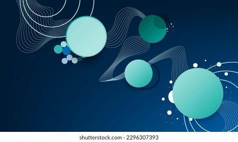 Abstract brain thinking process. Creative connect networking online. Internet signal wave background graphic vector 