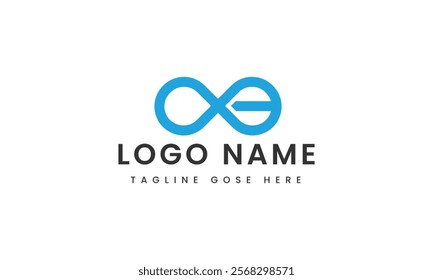 abstract Branding letter eo logo template design