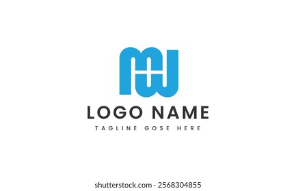 abstract Branding letter mk .mw logo template design