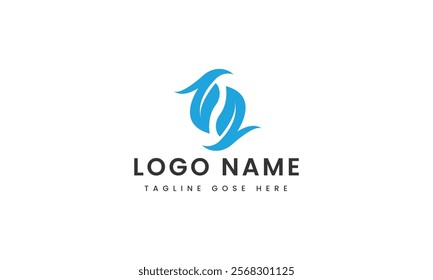 abstract Branding letter n logo template design