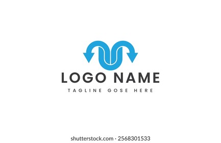 abstract Branding letter ut logo template design