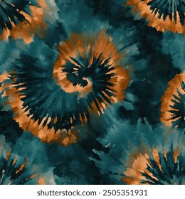 Abstract brawn, black and dark green tie dye shibori watercolor painting, Cute seamless pattern design element for sale banners, posters, labels, and gift wrapping paper.