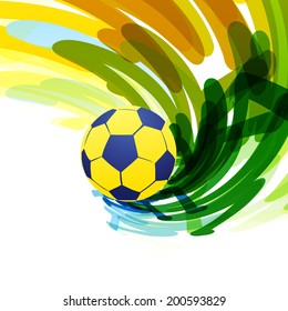 abstract brazil soccer game background