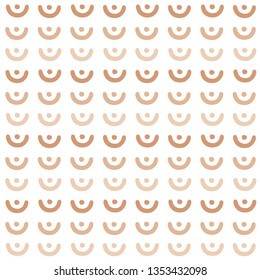Abstract breast. Vector illustration of seamless pattern.