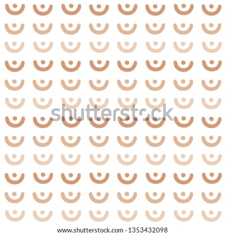 Abstract breast. Vector illustration of seamless pattern.