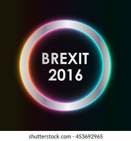 abstract brexit 2016 background