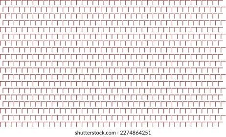 Abstract brick wall vector pattern or red brick wall background	
