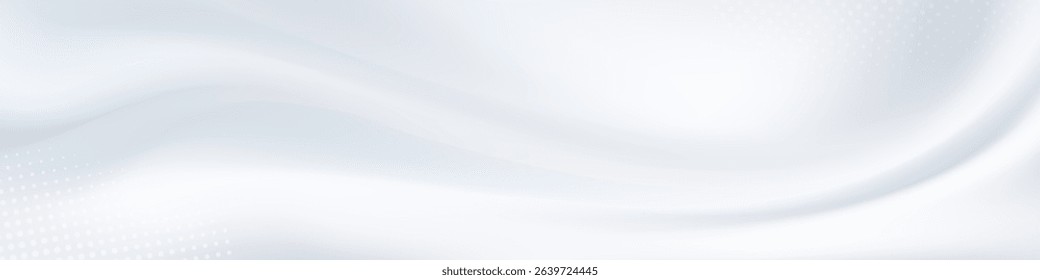 Abstract bridal veil flowing background.