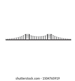  Abstract bridge logo design template
