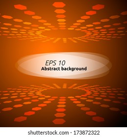 Abstract bright background for artworks. Vector illustration
