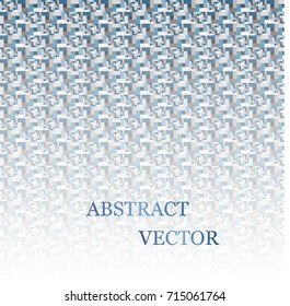 Abstract bright background with blue squares and stripes