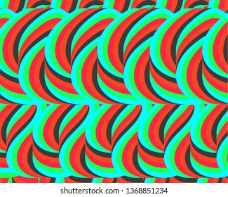 abstract bright background blurred coloured green orange blue waves 