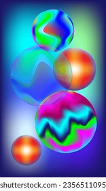 Abstract bright background. It can be used as a wallpaper for your phone.