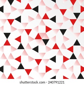Abstract bright background with colorful triangles, can be used for web banner, or as advertising template. 