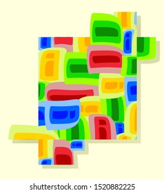 Abstract bright background. EPS10 vector illustration.