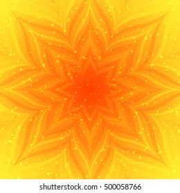 Abstract  bright background with flower. Bright illustration. Flower.