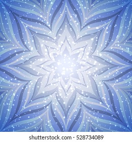 Abstract  bright background with flower. Bright illustration. Flower.