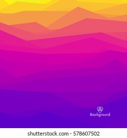 Abstract bright background with gradient colors